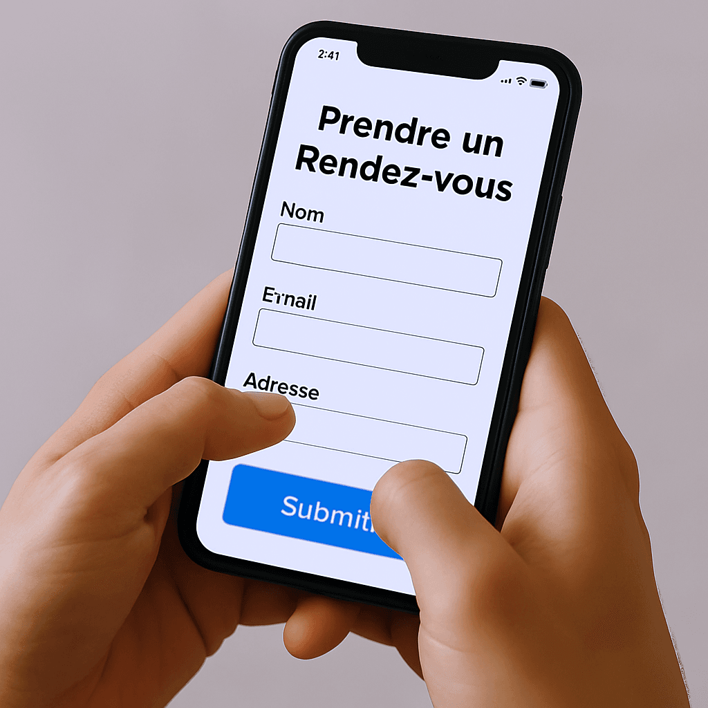 Prise de contact