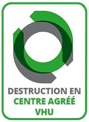 Destruction en centre Agréé VHU