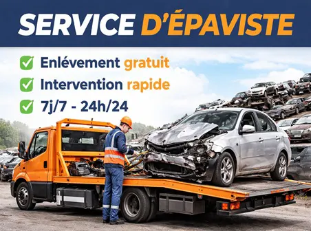 Services complets d’épaviste pour les particuliers et les professionnels