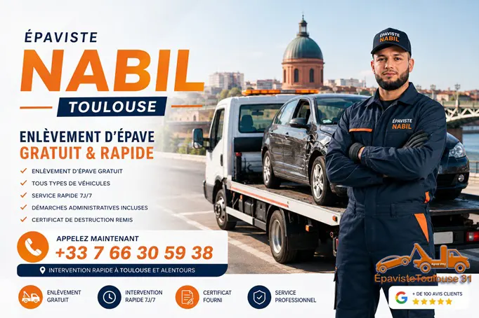 Nabil épaviste Toulouse 31 très professionnel