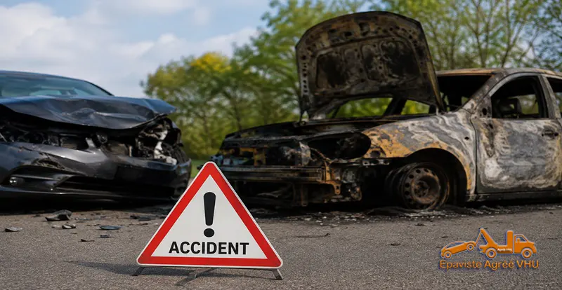 Voiture brûlée ou accidentée - quelles solutions