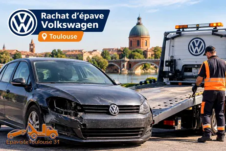 Rachat d’épave Volkswagen à Toulouse